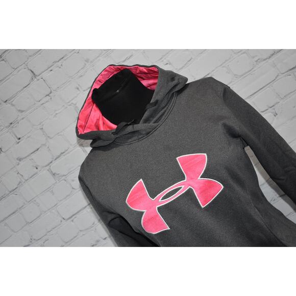 Under Armour Hoodie Pullover Womens Size Small Semi-Fitted Polyester HeatGear - Picture 1 of 7